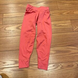 Patagonia Kids coral Leggings capilene base layer